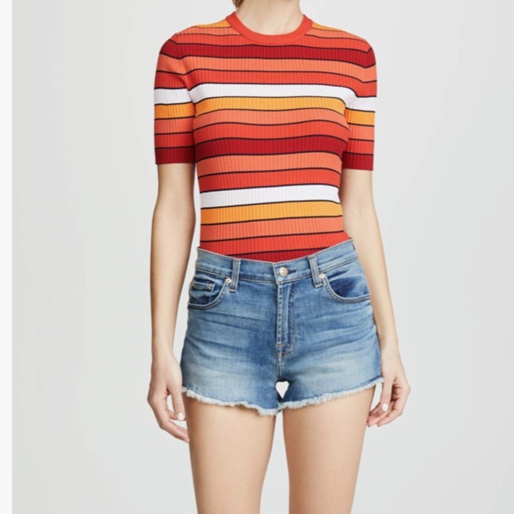 NWOT 7 For All Mankind jeans light wash shorts size 31